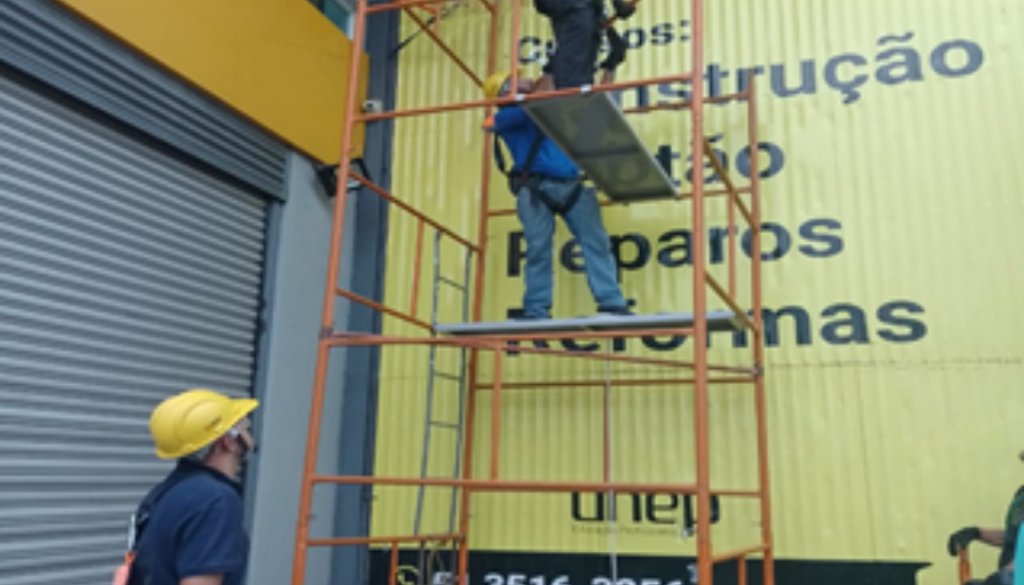 Mais um curso concluído: Montador de Andaime